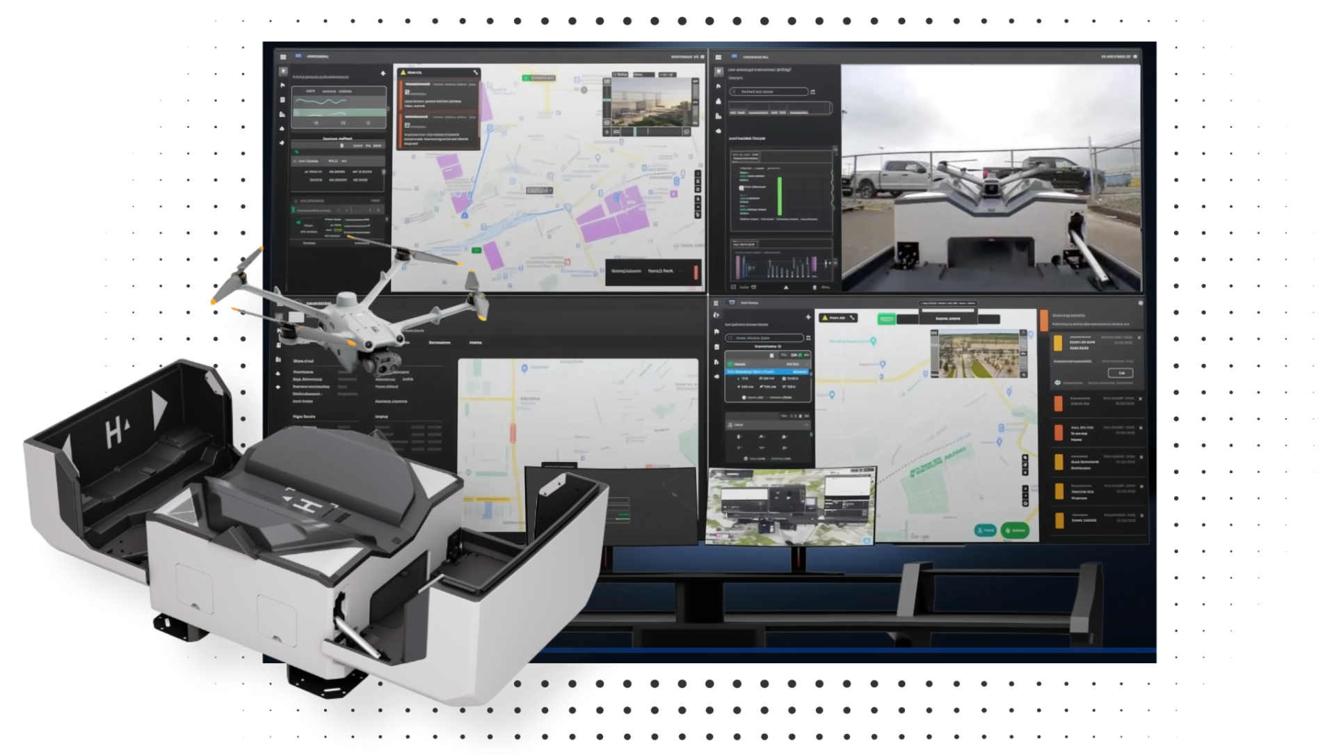 Autonomous Drone Dock at Mine Site